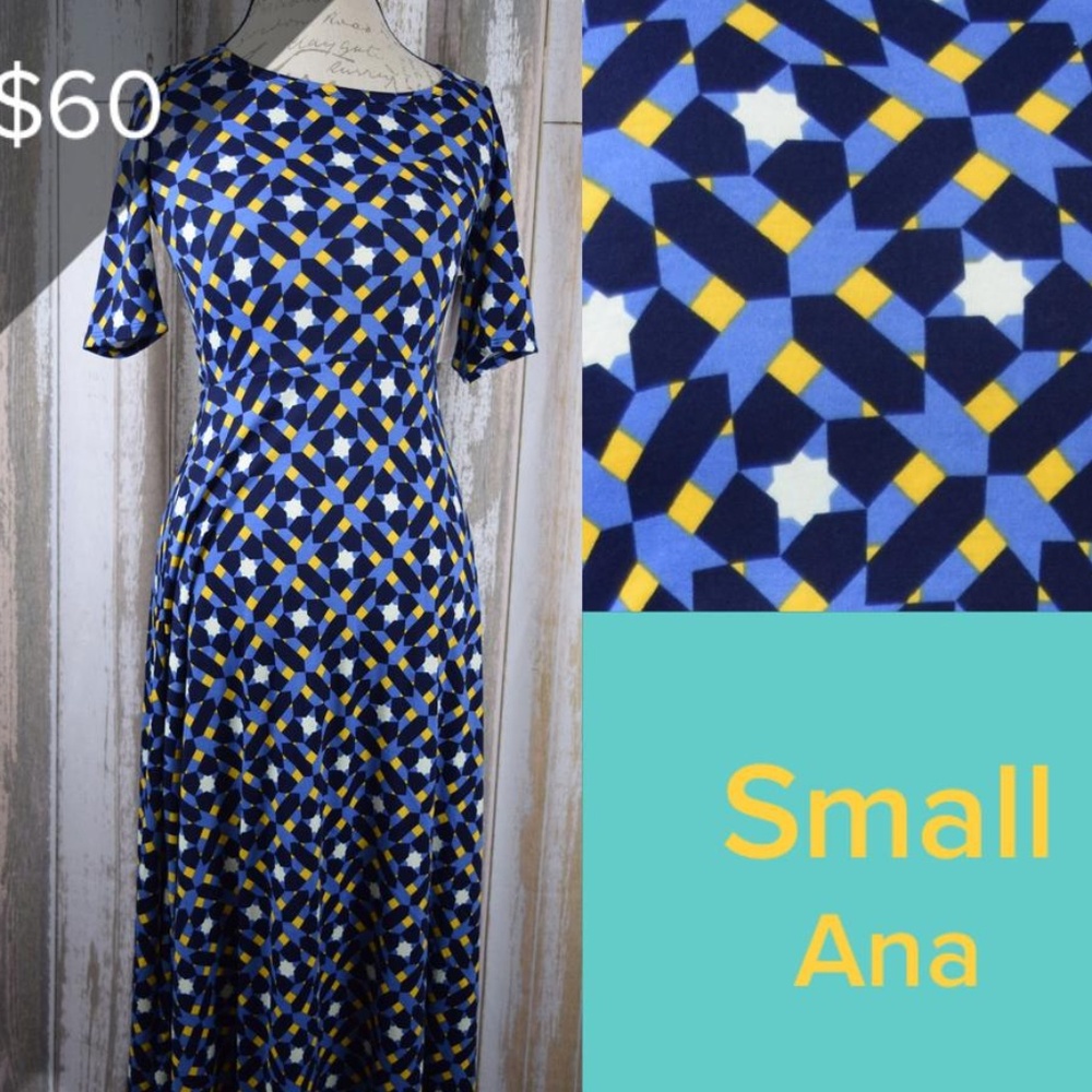 Lularoe Small Ana Dress
